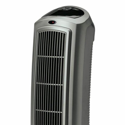 Lasko 1500W Portable Oscillating Ceramic Heater Tower w/ Digital Display, 4 Pack Perspective: top