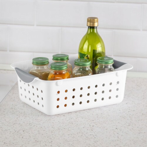 Sterilite 16228012 Small Ultra Plastic Storage Organizer Basket