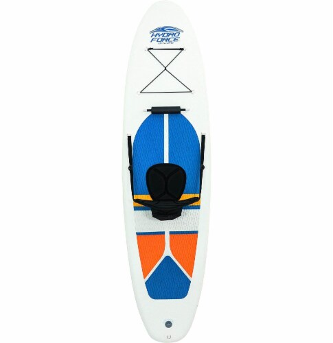 Bestway Hydro-Force White Cap Inflatable SUP Stand Up Paddle Board (4 Pack) Perspective: top