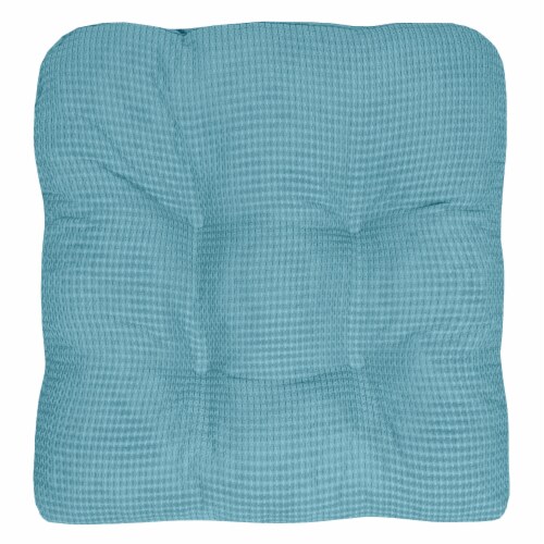 Sweet Home Collection  Memory Foam Tufted Chair Cushion Non Slip Rubber  Back, Navy, 4 PK, 4PK - King Soopers