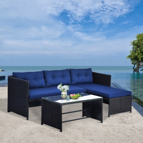 3 piece wicker set with chaise hotsell