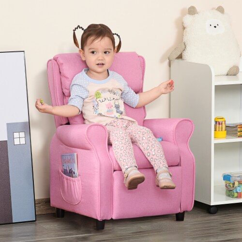 Kids Recliner Adjustable Armchair Sofa Soft Sponge Cushion Accent