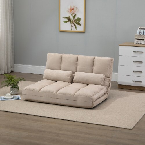 Reclining sales floor sofa
