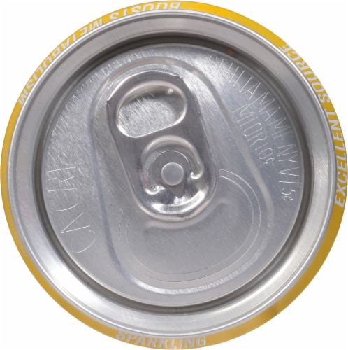 C4 Smart Energy Sparkling Tropical Passionfruit Can Perspective: top