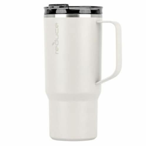 Reduce® HOT1 Travel Mug - Linen Perspective: top