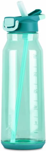 Reduce Hydrate Water Bottle - Mild Mint Perspective: top