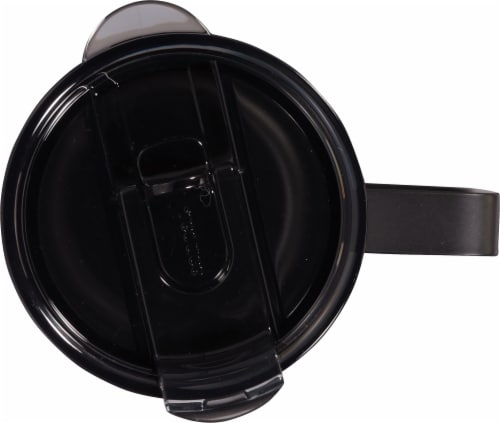 Reduce® Hot Mug with Lid - Black Perspective: top