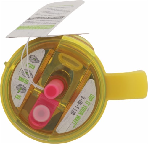 Reduce® Coldee Kids Mug - Pink Lemonade Perspective: top