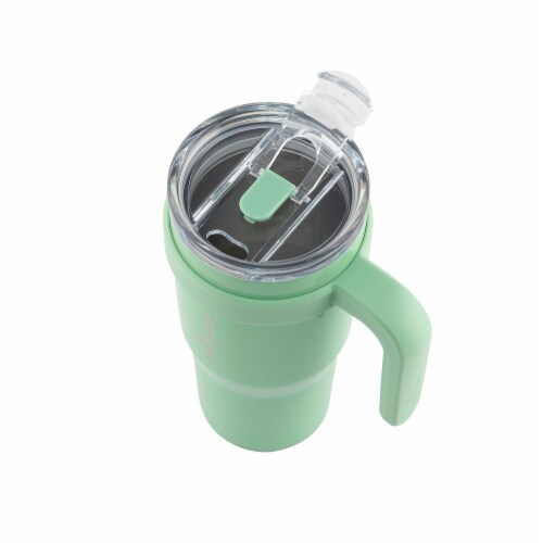 Reduce Cold Mug Tumbler - Matcha Perspective: top