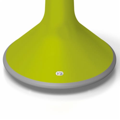 VS America Hokki Stool Flexible Ergonomic Seating - 18" Light Green Perspective: top