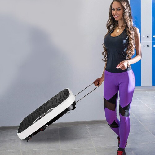 Hurtle HURVBTR36 Vibration Plate Machine for Home Body Exercise Workout Training 1 Piece Fry s Food Stores