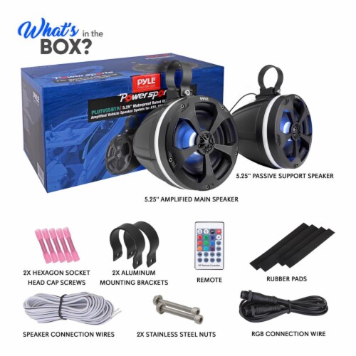 Pyle atv sales speakers