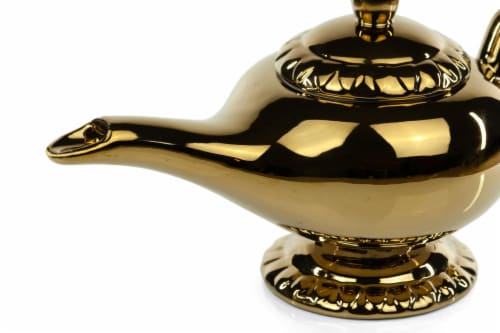 Disney Aladdin Genie Lamp 32oz Ceramic Teapot Perspective: top