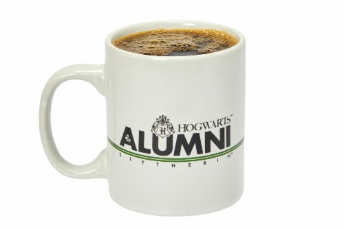 Harry Potter House Slytherin Alumni 11-Oz Ceramic Mug Perspective: top