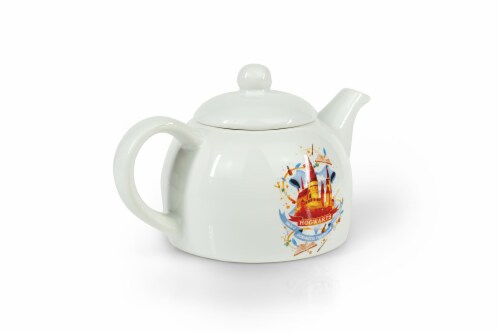 Harry Potter Hogwarts Mini Porcelain Teapot 5oz Perspective: top