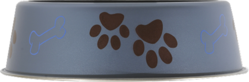 Loving Pets Large Blueberry Colored Bella Bowl Perspective: top