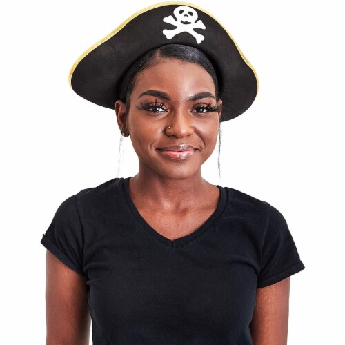 Blue pirate hat cheap