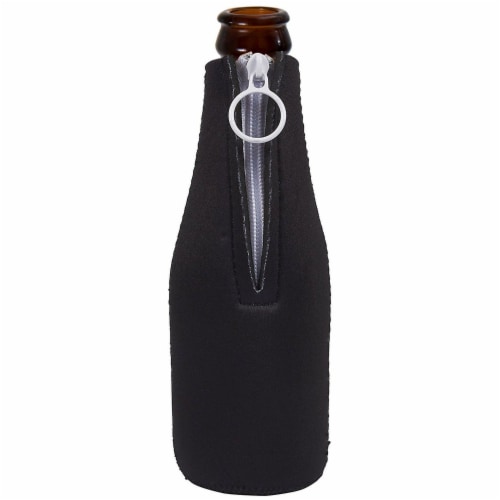 Details about   Insulated Beer Bottle  Sleeves Coozie Neoprene  Coolers Bag Zipper Coozie Holder 