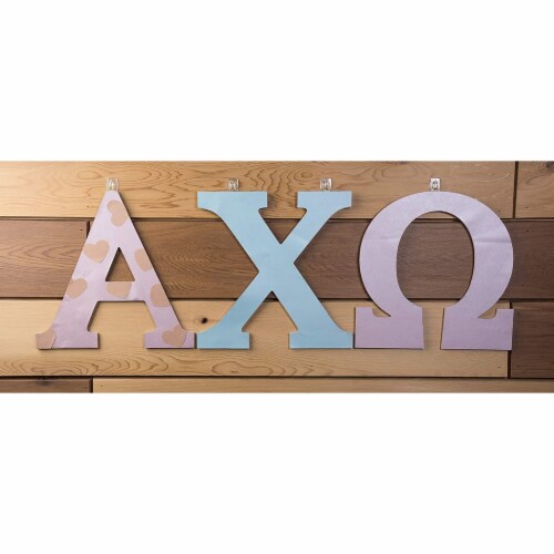 Juvale Unfinished Wooden Letters, Greek Letter Omega (11.5 x 11.6 in.),  PACK - Ralphs
