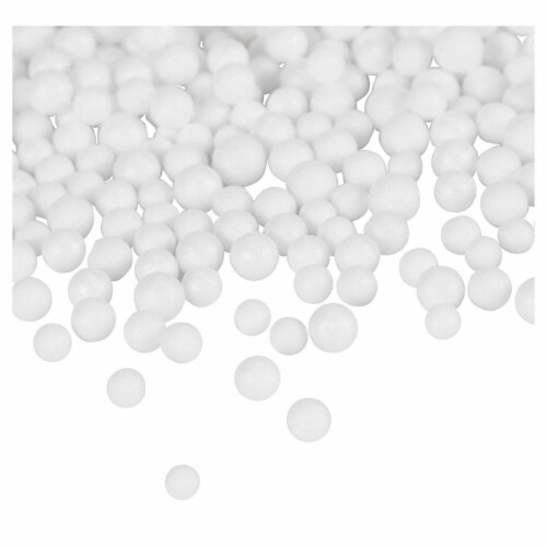 90,000-Piece Micro Foam Beads for Slime - for Arts and Crafts, White, Pack  - QFC