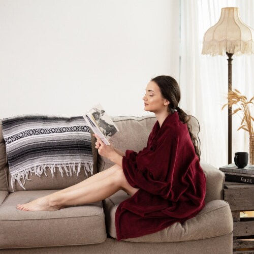 Wellbeing faux fur snuggle blanket online