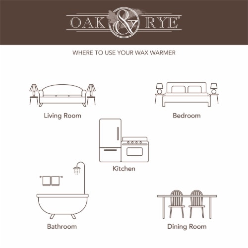 Oak & Rye Eucalyptus and Rosemary Wax Cube Melts - 6 pk - White Perspective: top
