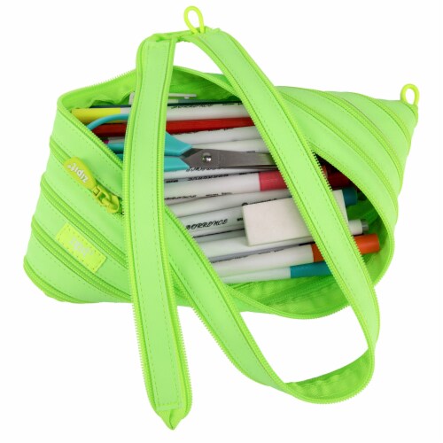 Zip-It® Melon Candy Jumbo Pouch Perspective: top