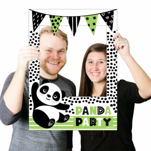 Big Dot of Happiness Party Like a Panda Bear Birthday Party Photo Booth