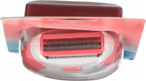 Clio® Palmperfect® Women's Cordless Electric Shaver Perspective: top