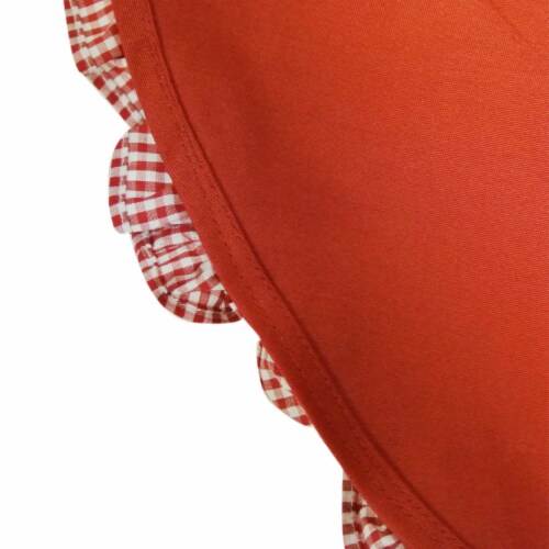 Kella Milla Ruffles Pin-up Apron, Red Perspective: top