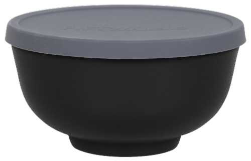 Fifty/Fifty Vacuum Insulated Bowl & Lid - Black Perspective: top