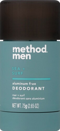 Method Men Sea + Surf Aluminum Free Deodorant Perspective: top
