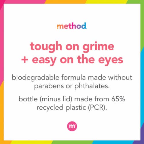 METHOD Dish Soap Citrus Grove Perspective: top