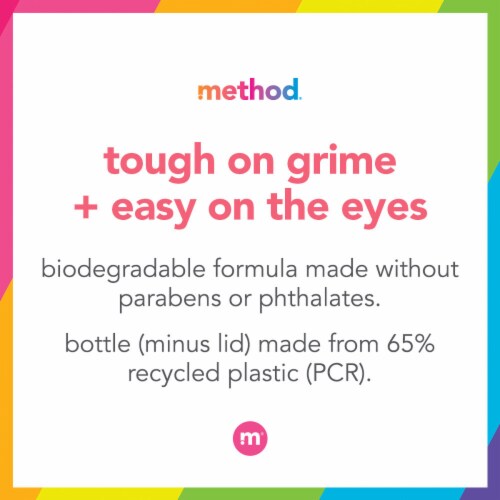 METHOD Dish Soap Citrus Grove Perspective: top