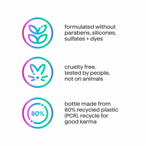 Method Volumizing Shampoo, Pure Peace, Made Without Parabens and Sulfates Perspective: top