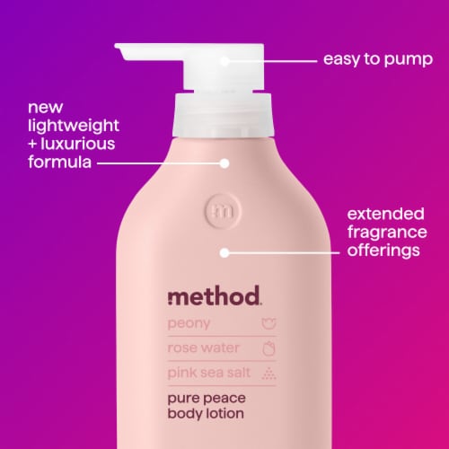 Method Body Lotion Pure Peace Perspective: top