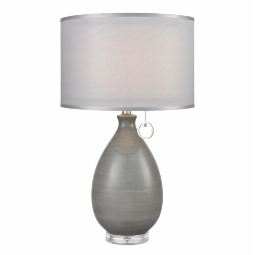 Clothilde 26 High 1 Light Table Lamp 1 Incandescent Gray 1 unit Kroger