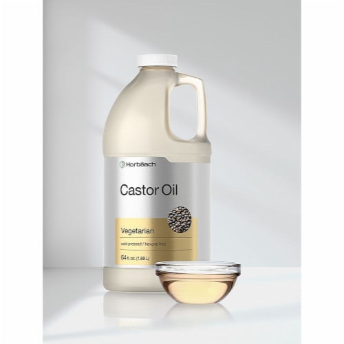 Horbaach Castor Oil Hexane Free, Cold Pressed 64 oz, 64 oz Smith’s Food and Drug