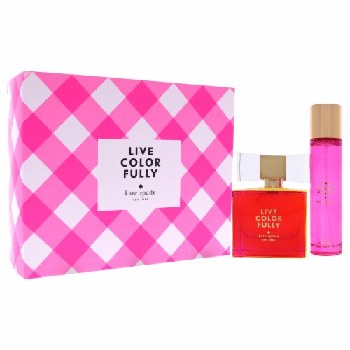 Live Colorfully by Kate Spade for Women 2 Pc Gift Set 3.4oz EDP Spray 1oz Face Mist 2Pc Gift Set Fred Meyer