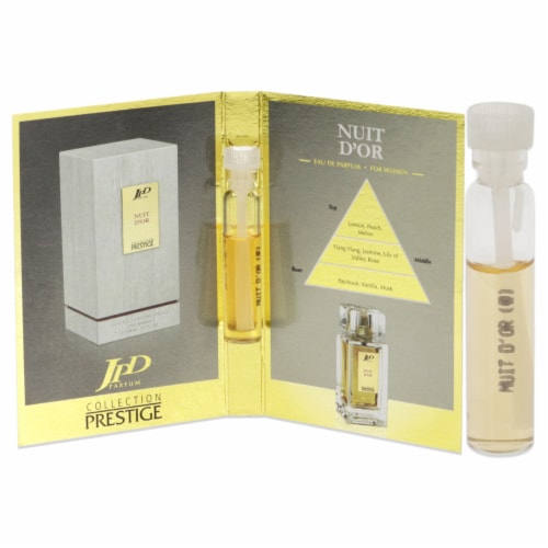 Nuit Dor by Jean Paul Dupont for Women - 2 ml EDP Spray Vial (Mini) Perspective: top