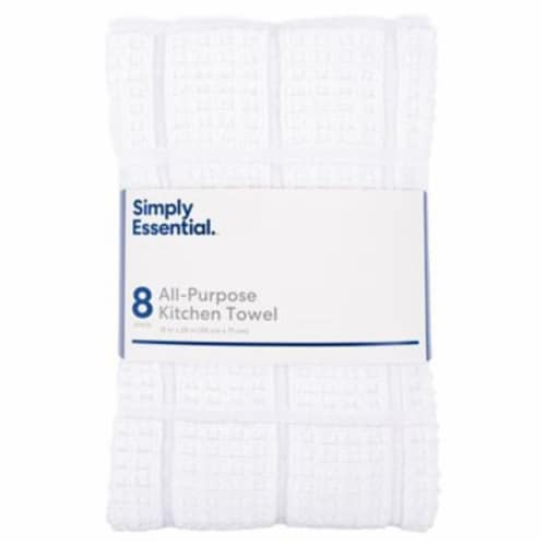 Everyday Living Solid Waffle Kitchen Towels - Yellow, 2 pk - Kroger