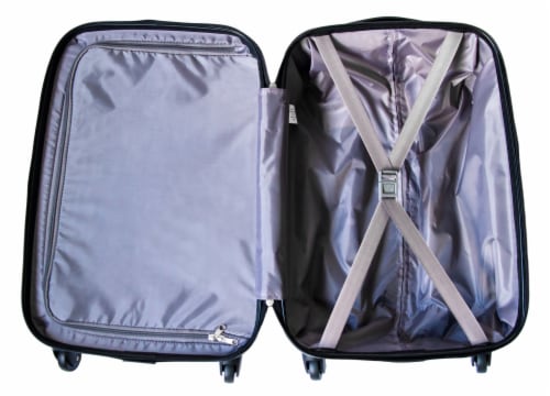North Pak Hardside Luggage Set Black 2 pc Fred Meyer