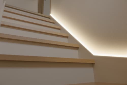 Malden Motion Activated LED Strip - White Perspective: top