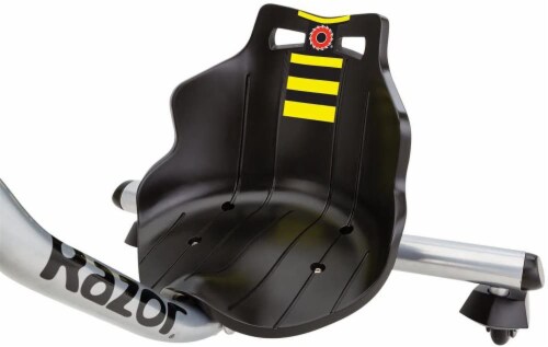 Razor® PowerRider 360 Black Electric Scooter Perspective: top