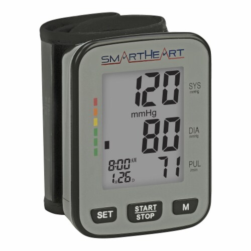 Bluestone Automatic Wrist Blood Pressure Monitor, White