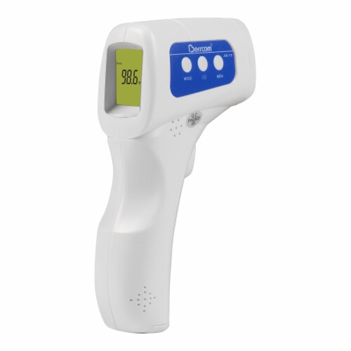 Veridian Handheld Fahrenheit / Celsius Non-Contact Thermometer LCD Display 09-178 Perspective: top