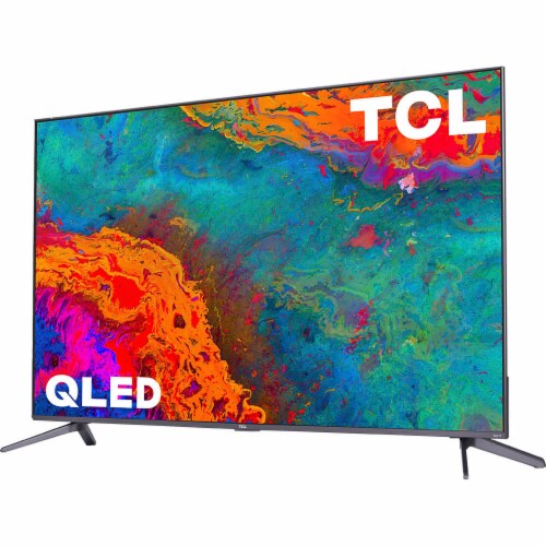 TCL Roku Smart QLED 4K TV Perspective: top