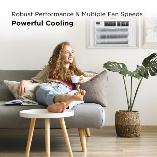 TCL H15W25W 15,000 BTU Smart Window Air Conditioner - Perspective: top