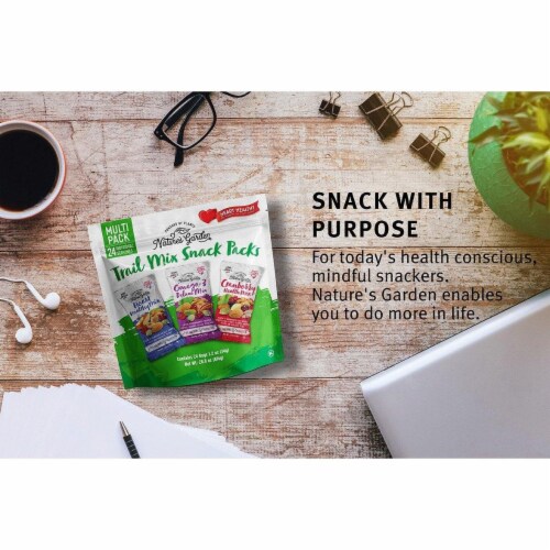 Nature's Garden - Healthy Trail Mix Snack Packs - 1.2 oz. (72-Pack) Perspective: top