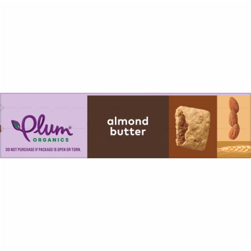 Plum Organics® Mighty Nut Butter Bar® Almond Butter Bars Perspective: top